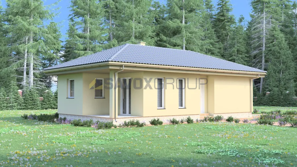 Montažna kuća Montažna kuća Maris, 61 m², Savox Group