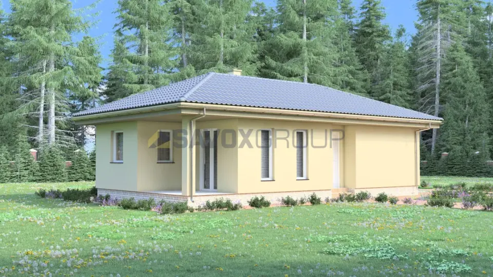 Montažna kuća Montažna kuća Maris, 61 m², Savox Group