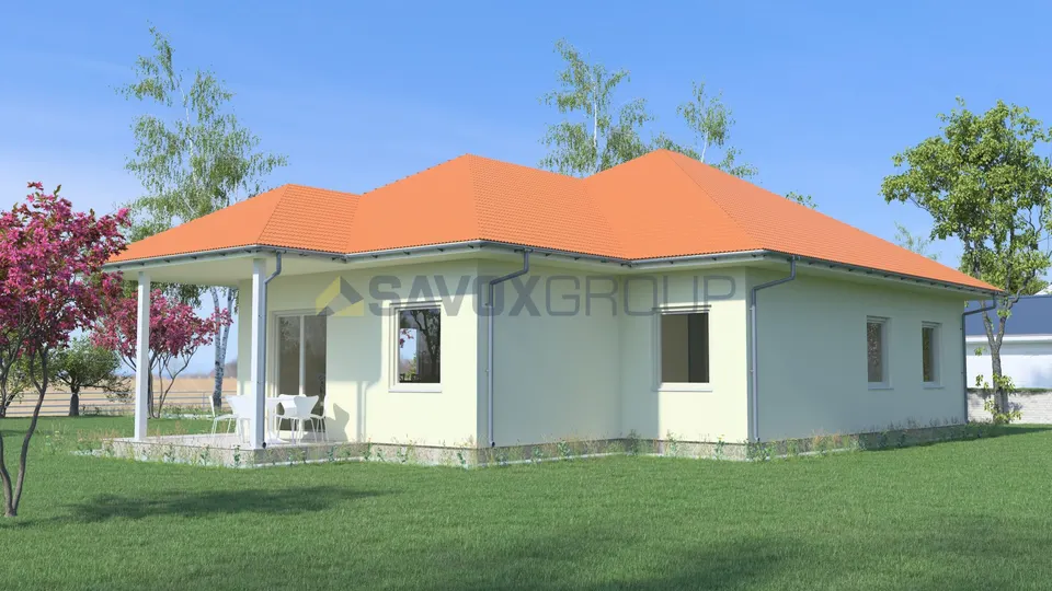 Montažna kuća Montažna kuća Vitus, 111 m², Savox Group