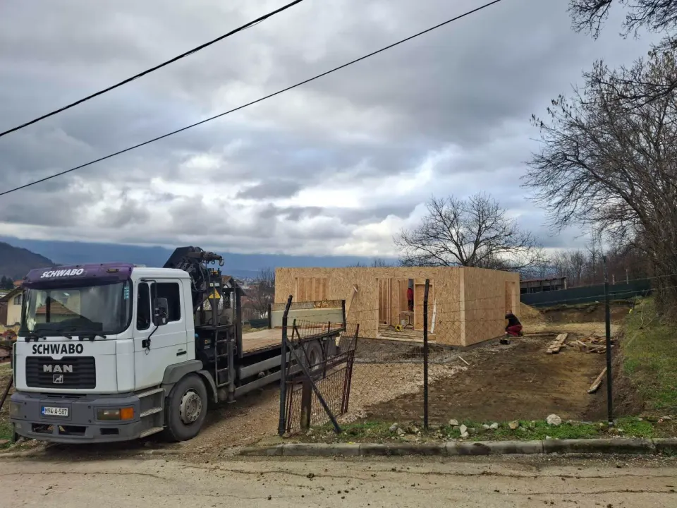 Montažna kuća Montažna kuća Bihać Ružica, 85 m², Schwabo Gradnja