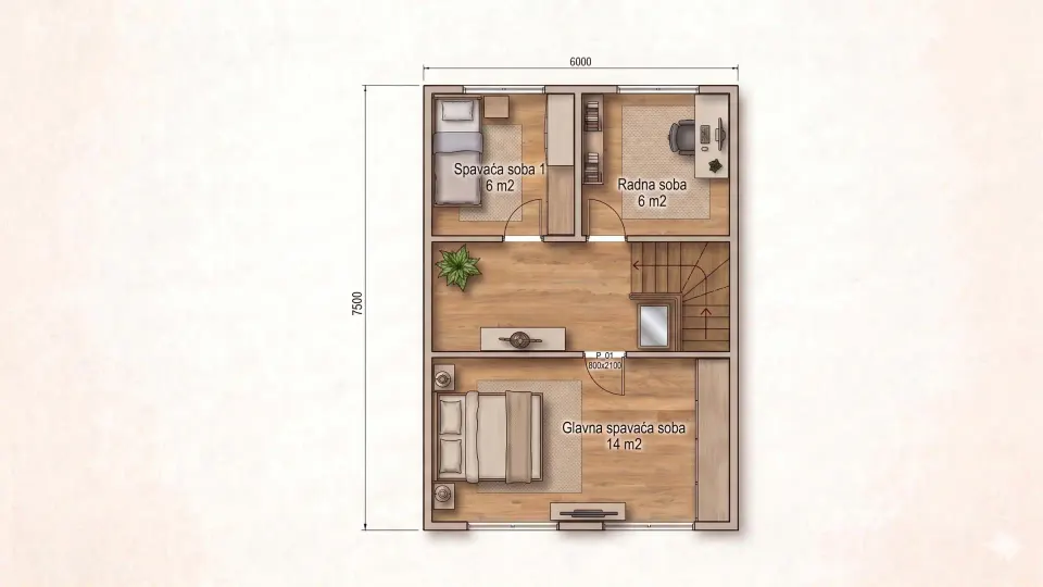 Montažna kuća Barnhause Grand, 40 m², Sipline