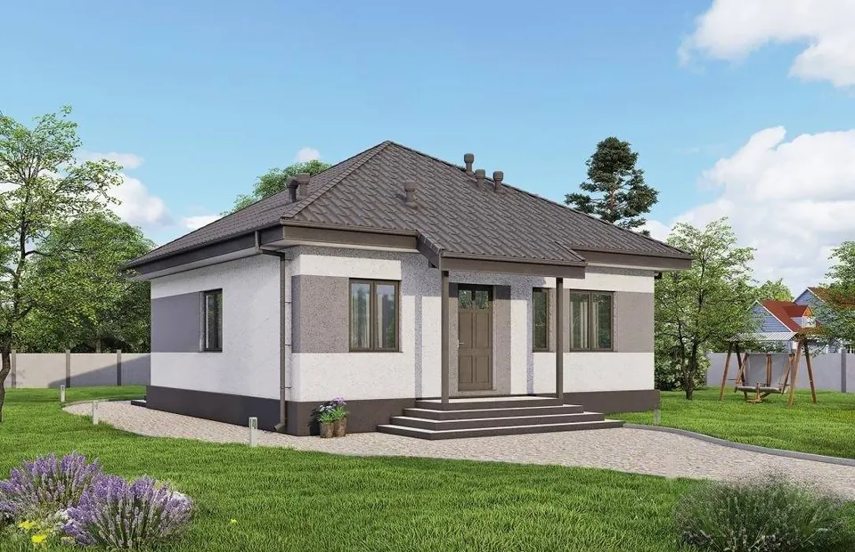 Montažna kuća Mirna, 40 m², Sipline