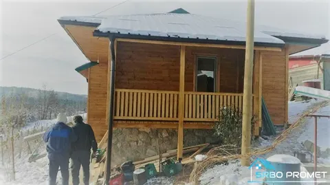 Montažna kuća Brvnare po meri, 40 m², Srbo Promet