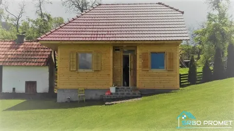 Montažna kuća Brvnare po meri, 40 m², Srbo Promet