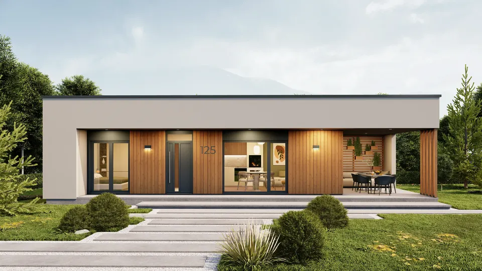 Montažna kuća Eclipse, 102 m², Steco Centar