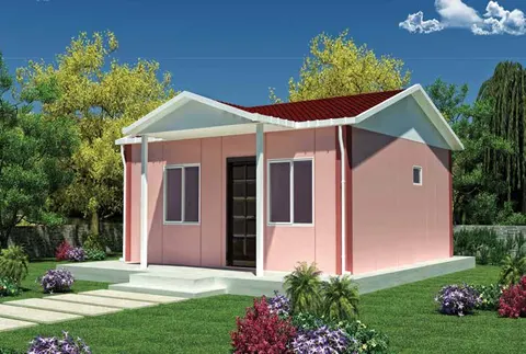 Монтажна куќа Prefabricated House Plan 45m2, 45 m², Sweet Home Prefabricated