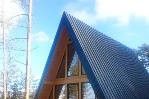 Montažna kuća Drvena kuća / brvnara po meri, 60 m², SZR GOD