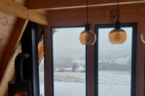 Montažna kuća Drvena kuća / brvnara po meri, 60 m², SZR GOD