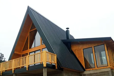 Montažna kuća Drvena kuća / brvnara po meri, 60 m², SZR GOD