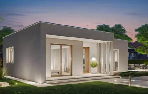 Montažna kuća TPL-54m, 54 m², TOP LINE Montažne kuće