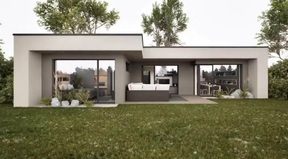 Montažna kuća TPL-90, 103 m², TOP LINE Montažne kuće