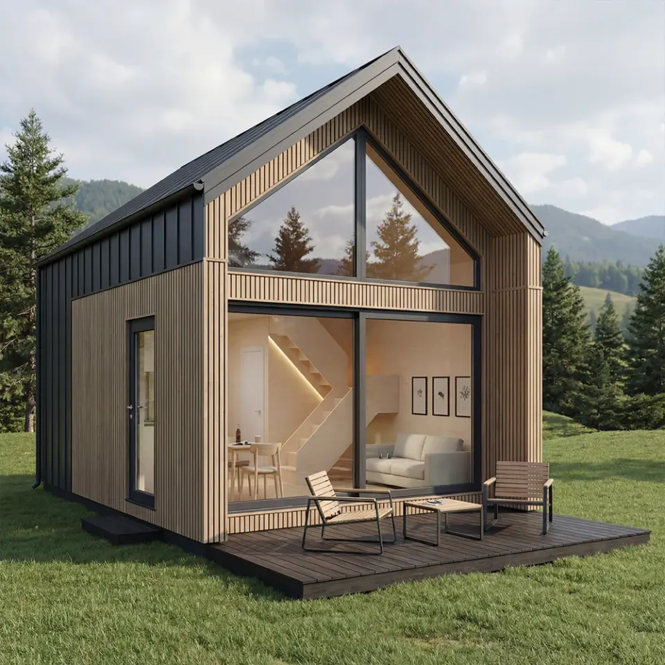 Montažna kuća Wood 36, 36 m², ZerroMax