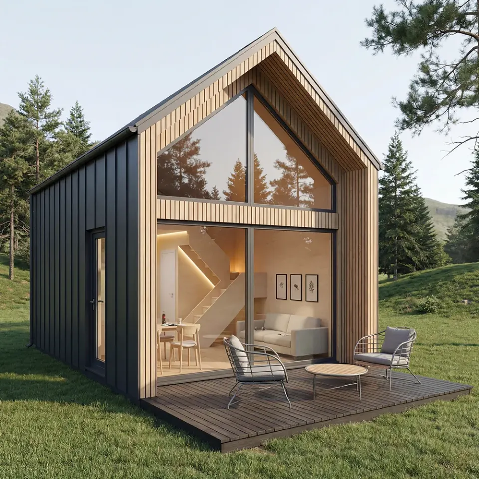 Montažna kuća Wood 36, 36 m², ZerroMax