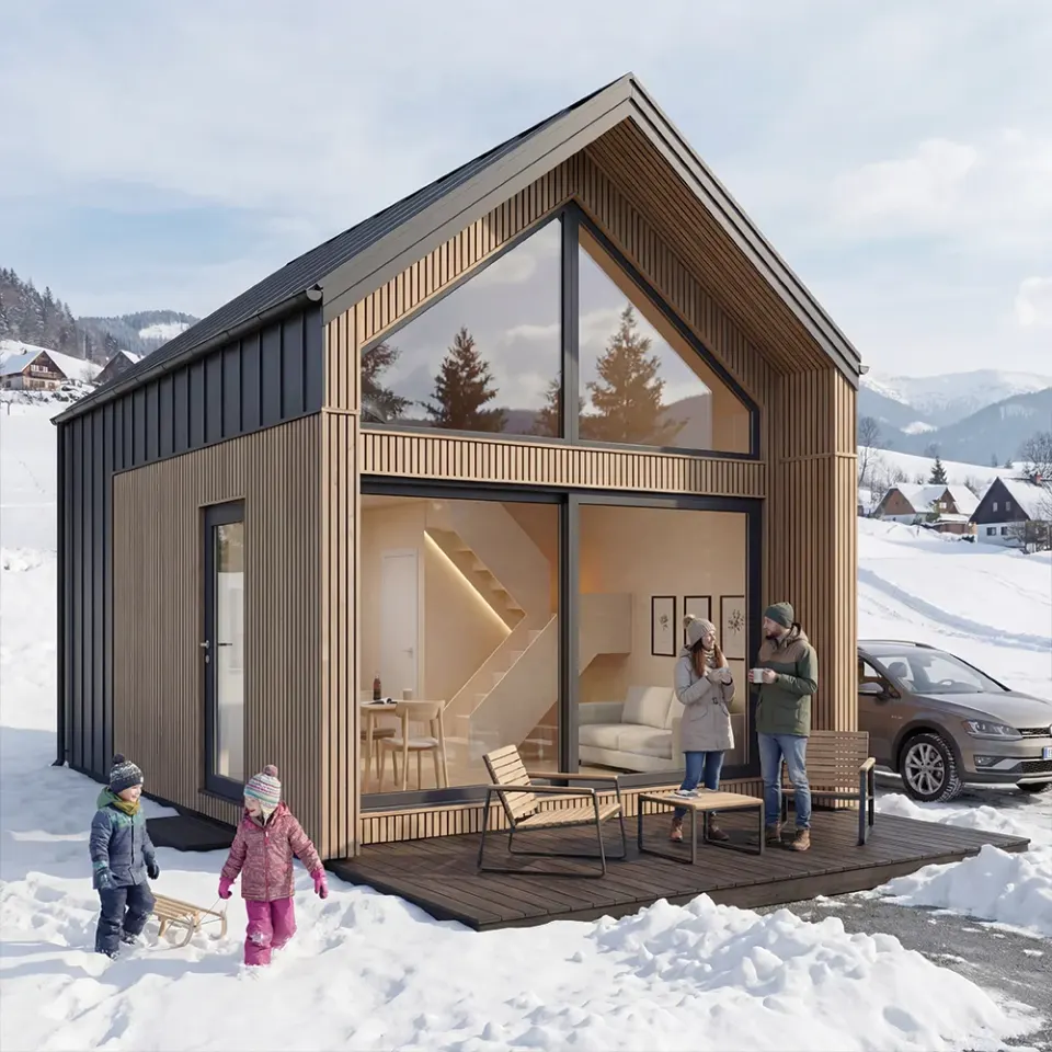 Montažna kuća Wood 36, 36 m², ZerroMax