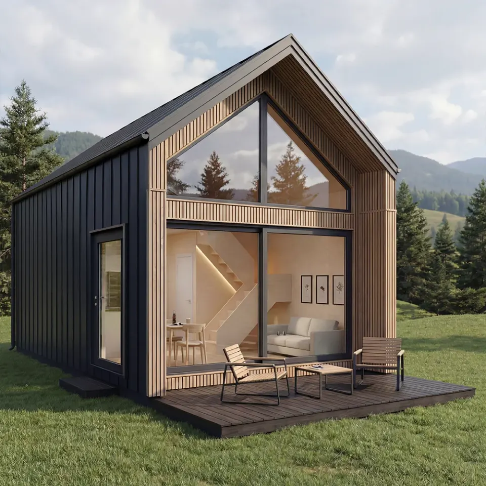 Montažna kuća Wood 50, 50 m², ZerroMax