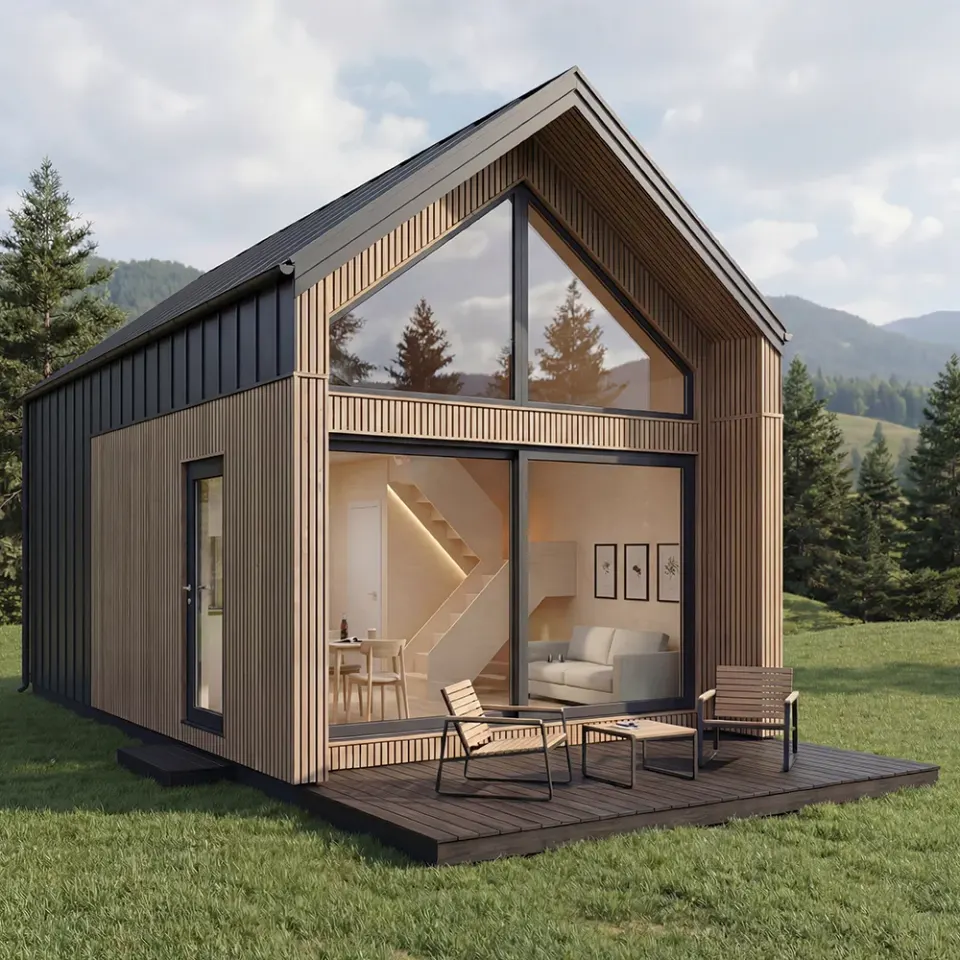 Montažna kuća Wood 50, 50 m², ZerroMax