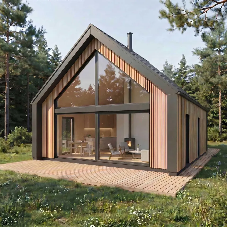 Montažna kuća Wood 60, 60 m², ZerroMax