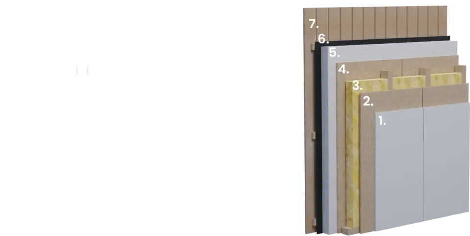 Montažna kuća Wood 60, 60 m², ZerroMax