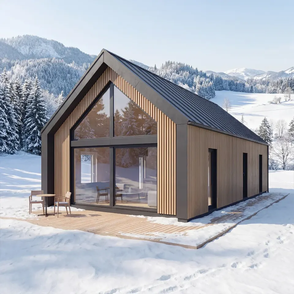 Montažna kuća Wood 80, 80 m², ZerroMax
