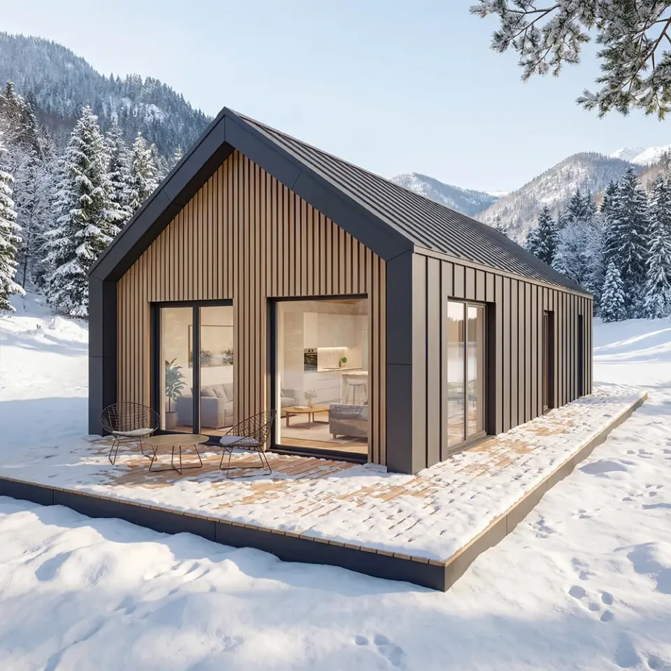 Montažna kuća Wood 80, 80 m², ZerroMax