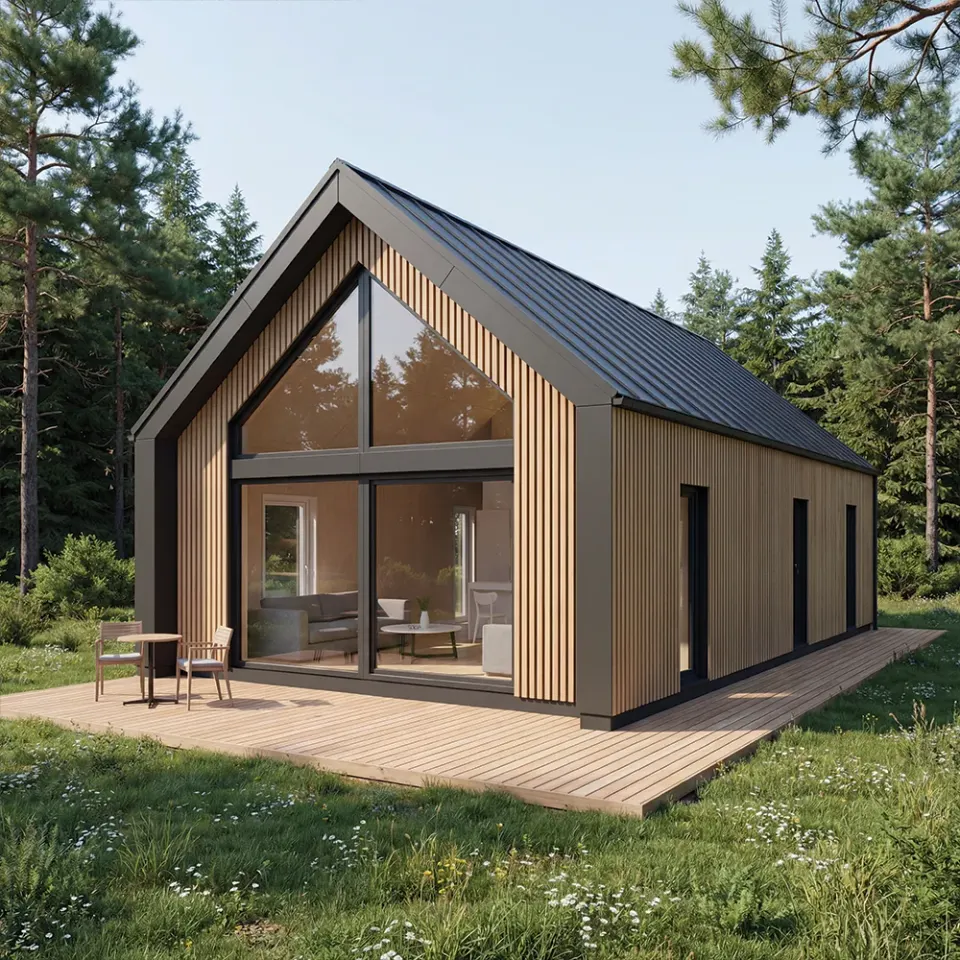 Montažna kuća Wood 80, 80 m², ZerroMax