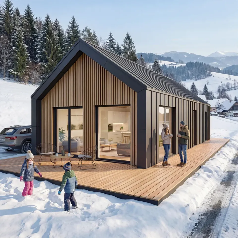 Montažna kuća Wood 80, 80 m², ZerroMax
