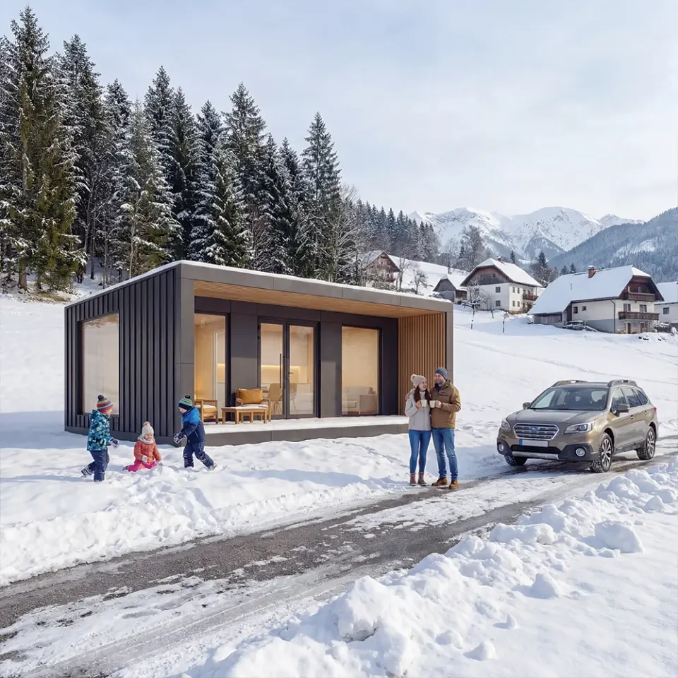 Montažna kuća Zen 44, 44 m², ZerroMax