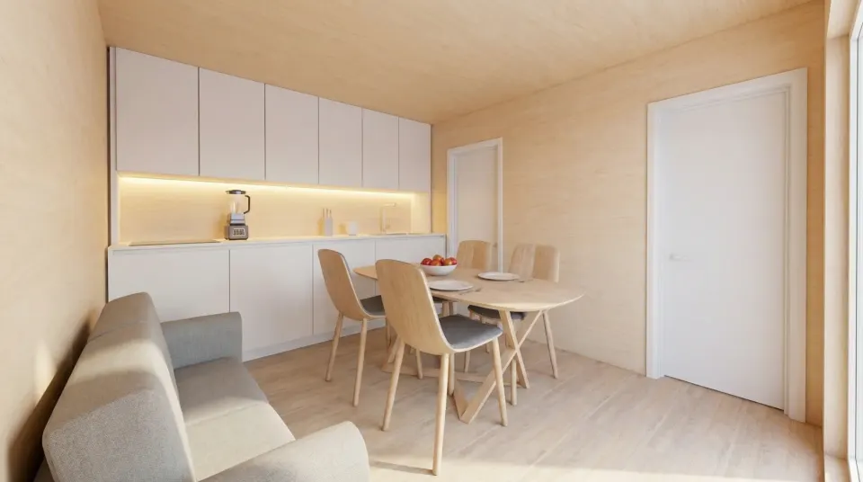 Montažna kuća Zen 44, 44 m², ZerroMax